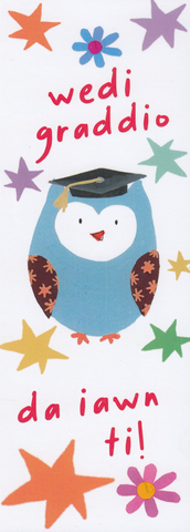 Wedi Graddio, da iawn ti!