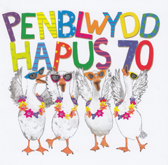 Penblwydd Hapus 70