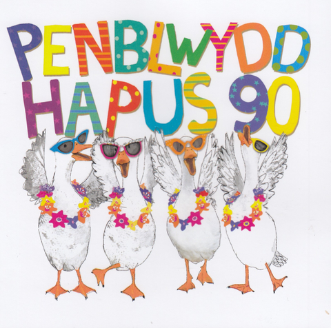 Penblwydd Hapus 90
