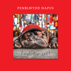Penblwydd Hapus (Magnet & Card)|Penblwydd Hapus (Magned & Cerdyn)