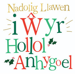 Nadolig Llawen i Wyr Hollol Anhygoel