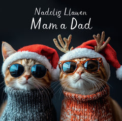 Nadolig Llawen Mam a Dad