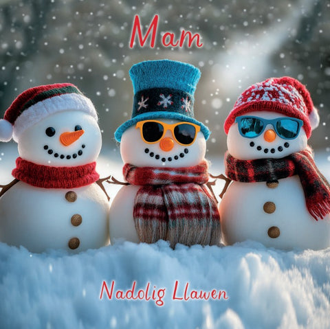 Nadolig Llawen Mam