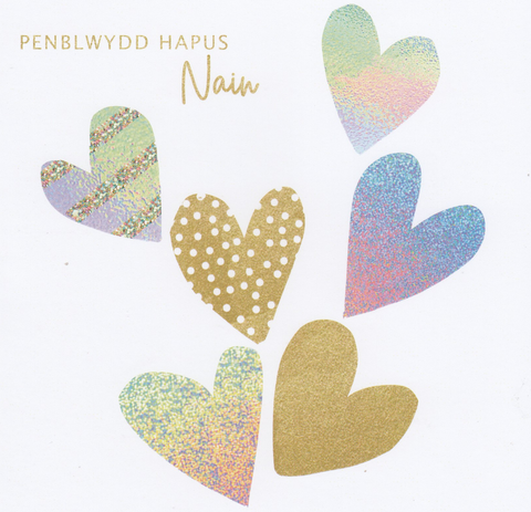Penblwydd Hapus Nain