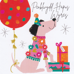 Penblwydd Hapus Wyres