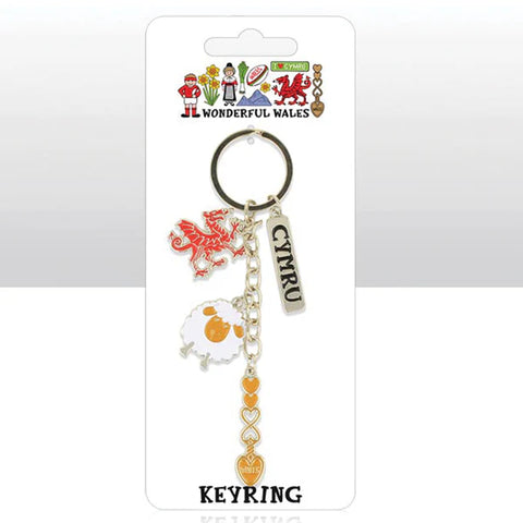 Wales Keyring|Cylch Allweddi Cymru