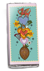Welsh Icons Love Spoons (Milk Chocolate Bar)|Llwy Garu Eiconig (Bar Siocled)