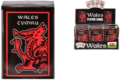 Wales Black Playing Cards|Cardiau Chwarae Du Cymru/Wales