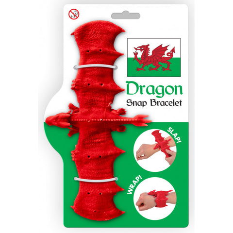 Red Dragon Snap on Wrist Toy|Tegan Garddwrn Draig Goch