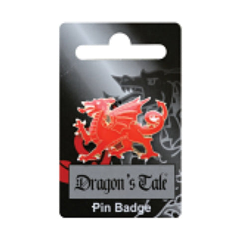 Red Dragon Pin Badge|Bathodyn Pin Draig Goch
