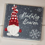 Mat Diod Nadolig Llawen Gonk Coaster 7XS534