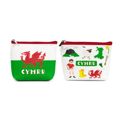 Welsh PVC Purse|Pwrs Cymru