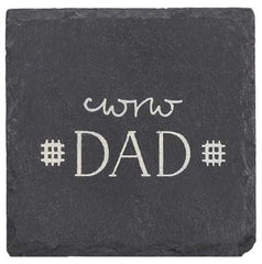 Welsh Slate Coaster - Cwrw Dad|Cwrw Dad