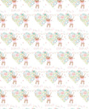 Papur Lapio Merch Fach GW33 Welsh Wrapping Paper