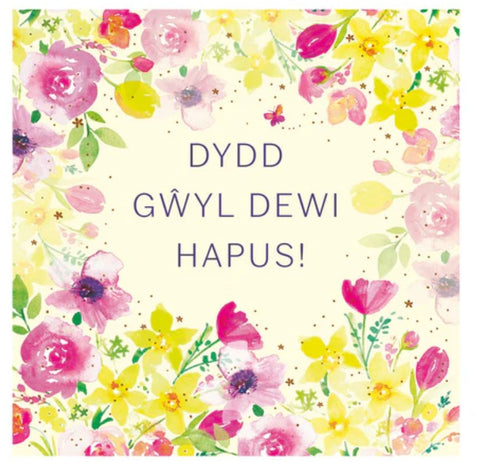Dydd Gŵyl Dewi Hapus!