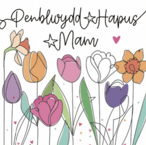 Penblwydd Hapus Mam