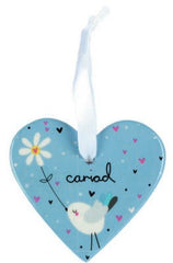 Cariad Hanging Heart Decoration| Addurn Cariad