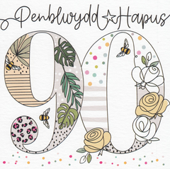 Penblwydd Hapus - 90