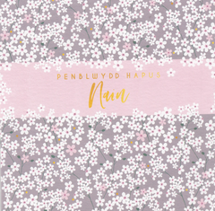 Penblwydd Hapus Nain