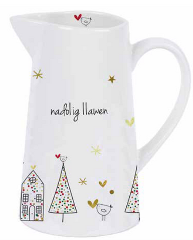 Nadolig Llawen Jug |Jwg Nadolig Llawen