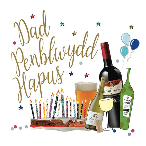 Penblwydd Hapus Dad