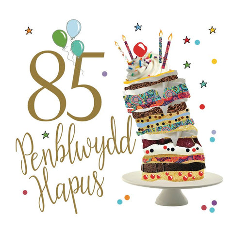 Penblwydd Hapus 85