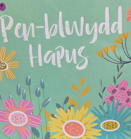 Penblwydd Hapus