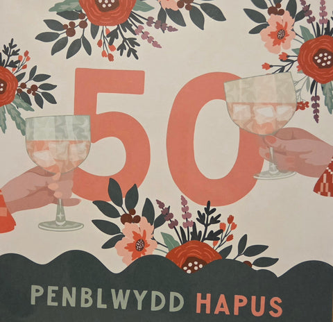 Penblwydd Hapus 50