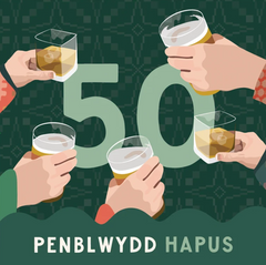 Penblwydd Hapus 50