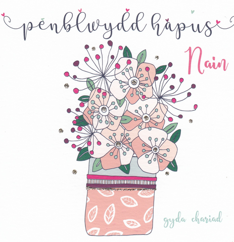 Penblwydd Hapus Nain