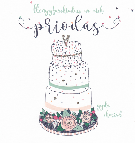 Llongyfarchiadau ar eich Priodas