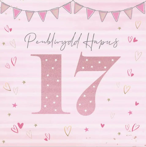 Penblwydd Hapus 17
