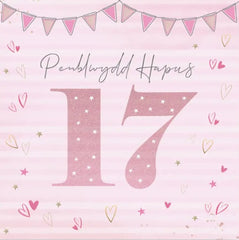 Penblwydd Hapus 17