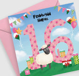 Penblwydd Hapus 16, CAR395