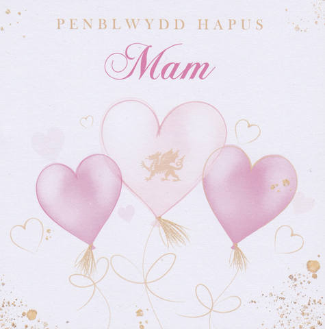 Penblwydd Hapus Mam
