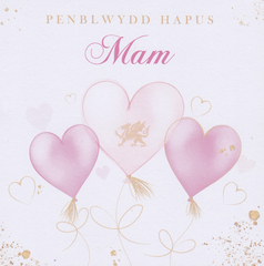 Penblwydd Hapus Mam