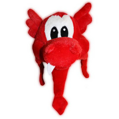 Welsh Dragon Plush Novelty Hat|Penwisg Draig Hwyliog Cymru