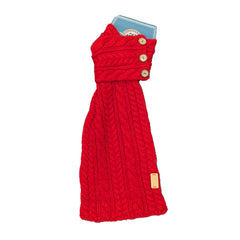 Red Aran Ladies Scarf|Sgarff Coch Aran