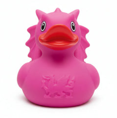 Pink Dragon Rubber Duck| Draig Pinc Rwber