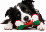Addurn Ci Baner Cymru Welsh Flag Dog Sqeeky toy 5061103313997