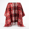 Welsh Red Tapestry Serape|Ponsho Patrwm Carthen Coch