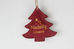 Nadolig Llawen Hanger (Christmas Tree)|Addurn Nadolig Llawen (Coeden Nadolig)