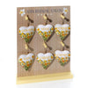 Chwaer Daffodil Metal Heart Hanger|Addurn Chwaer