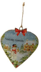 Nadolig Llawen Metal Hanger|Addurn Nadolig Llawen