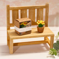 Tiny Handcrafted Daffodil Plant Pot|Addurn Cennin Pedr