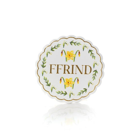 Ffrind Coaster|Mat Diod Ffrind