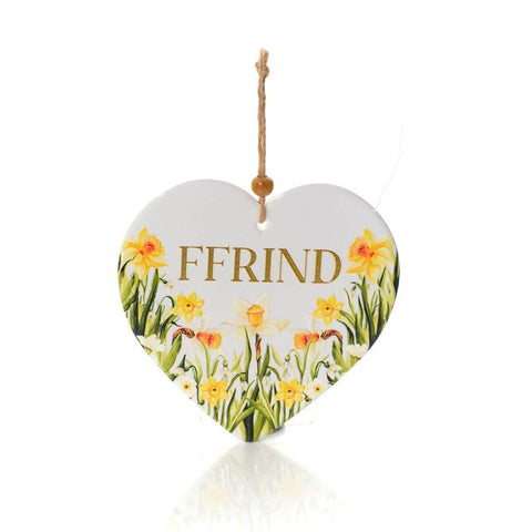 Ffrind Hanging Heart|Calon Ffrind Cennin Pedr