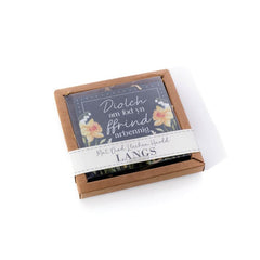 Ffrind Slate Coaster|Mat Diod Ffrind