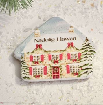 Nadolig Llawen Coaster|Mat Diod Nadolig Llawen