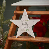 Welsh Christmas Star Block|Addurn Seren Nadolig Llawen